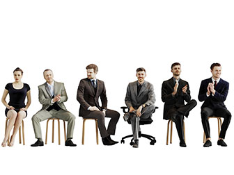 坐着拍手聊天的男人多人3d模型 坐着拍手聊天的男人多人