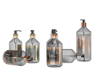 现代可按压的空瓶子