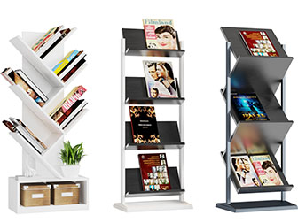 现代数倍杂志收纳装饰架