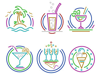 现代饮品灯饰招牌广告牌3d模型 现代饮品灯饰招牌广告牌