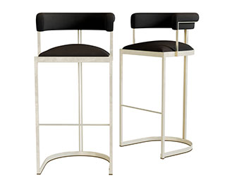 现代轻奢吧椅