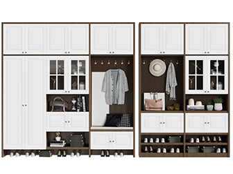 北欧玄关装饰鞋柜