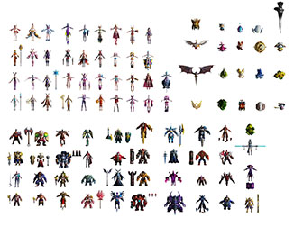 游戏动漫卡通人物