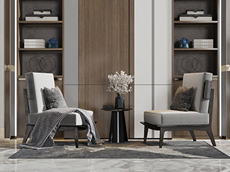 现代休闲单人沙发3d模型 现代休闲单人沙发