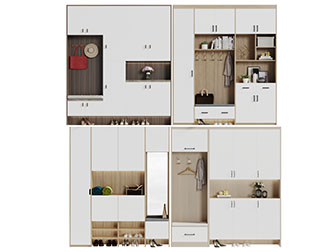 北欧玄关装饰鞋柜