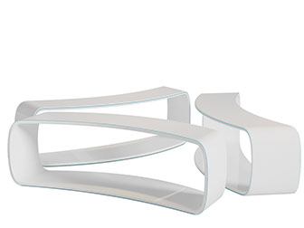 后现代公共椅子坐凳