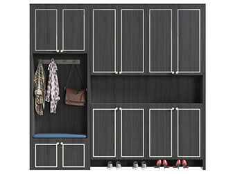 新中式玄关鞋柜