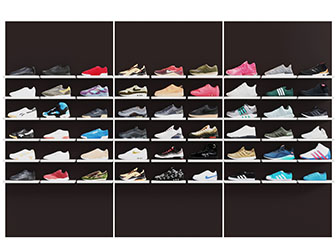 现代鞋店墙面鞋子展柜货架3d模型 现代鞋店墙面鞋子展柜货架