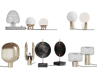 新中式台灯床头灯