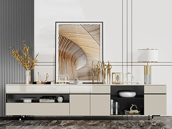 现代加长电视柜