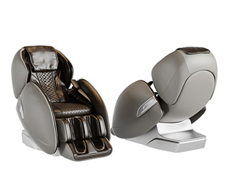 现代皮革电动按摩椅