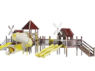 社区儿童滑滑梯游乐设备设施3d模型 社区儿童滑滑梯游乐设备设施