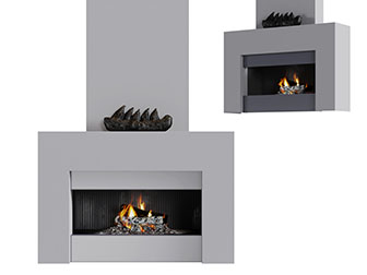 现代壁炉火炉