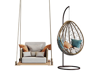 现代秋千椅吊椅
