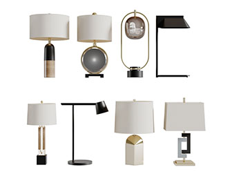 现代床头灯台灯