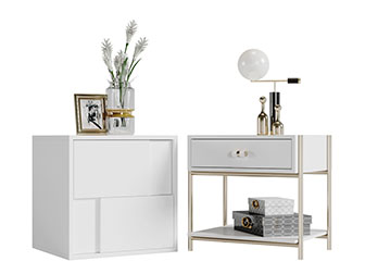 现代轻奢床头柜