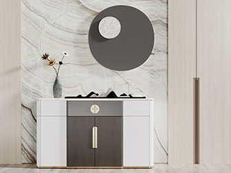 新中式玄关柜边柜