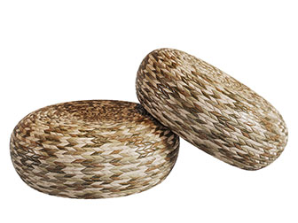 日式蒲草团草垫子坐垫