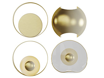 现代金属装饰壁灯