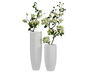 新中式凹点花盆盆栽植物