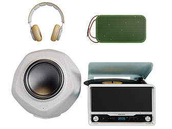现代复古留声机耳机音响3d模型 现代复古留声机耳机音响