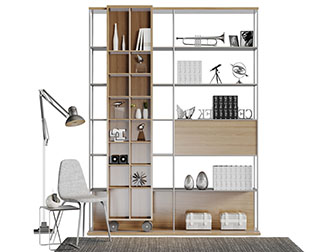 现代金属框架的装饰架休闲椅子