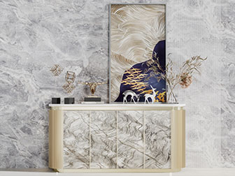 新中式玄关柜边柜