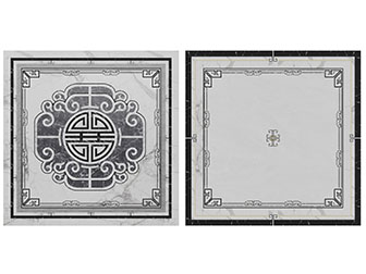 新中式地面拼花