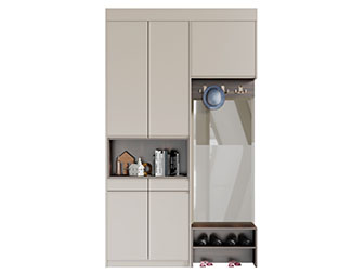 现代玄关装饰鞋柜