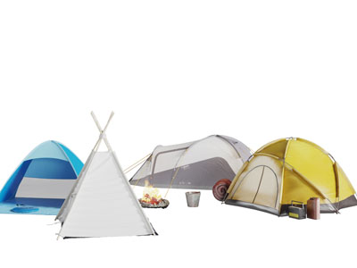 各种野外帐篷