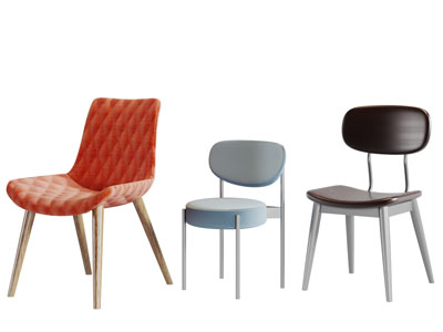 北欧休闲椅子餐椅