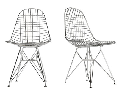 现代金属镂空休闲椅子