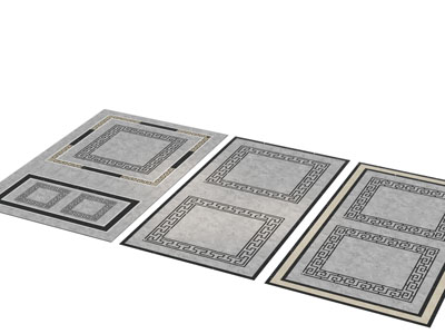 新中式地面拼花