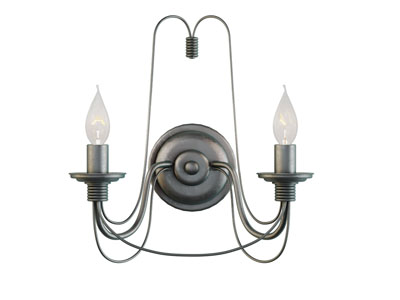 美式复古绿铜壁灯