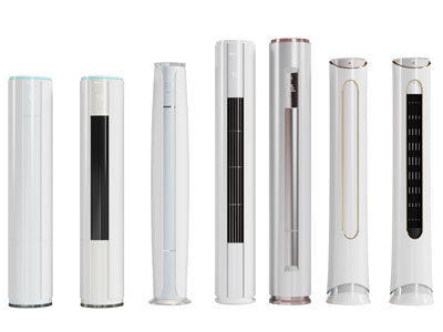 现代柱形立式空调