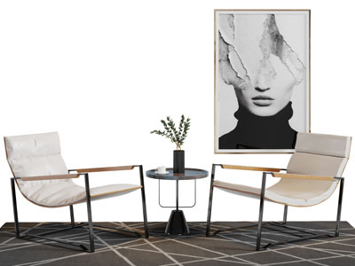 现代简约休闲椅子