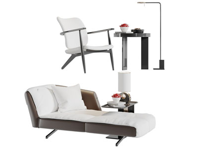 新中式休闲椅子贵妃椅美人榻