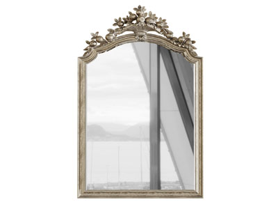 欧式雕花边框的装饰镜子面