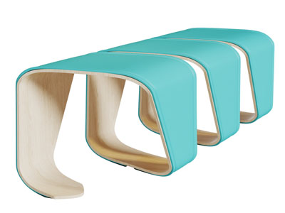 后现代多人坐凳