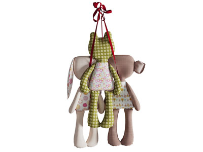 现代卡通挂件玩偶