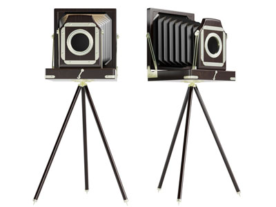 老式可调焦距的相机