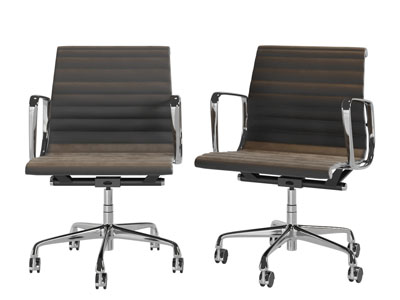 不锈钢支架的办公转椅