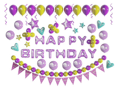 节日气球装饰挂件