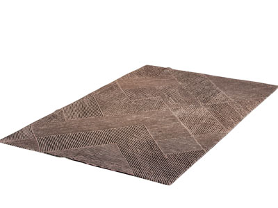 现代咖啡色纹理的地毯3d模型 现代咖啡色纹理的地毯