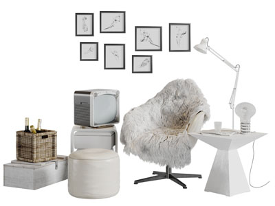 工业风休闲椅子复古家具