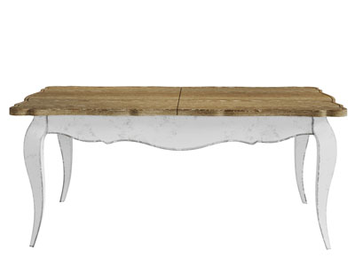 北欧实木长方形茶几