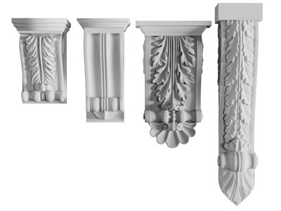 欧式罗马柱托柱头