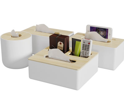 现代抽纸盒收纳盒