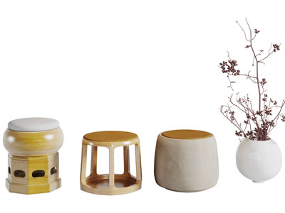 中式鼓凳圆凳子