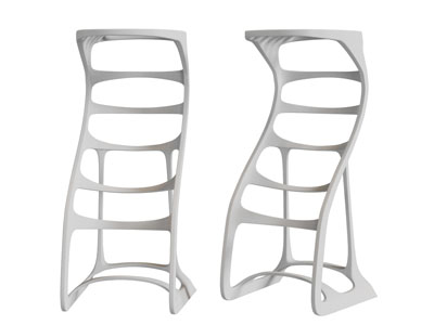 现代一体式吧凳